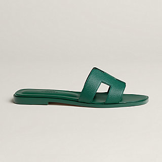 Oran sandal - Green | Hermès Greece